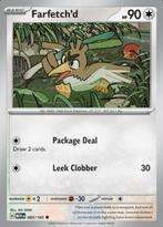 Farfetch d 083/165 reverse holo pokemon 151, Ophalen of Verzenden, Nieuw, Losse kaart, Foil