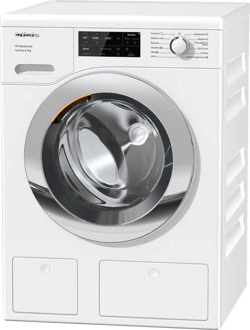 Miele Weg 665 Wcs Twindos Wasmachine 9kg 1400t, Witgoed en Apparatuur, Wasmachines, Zo goed als nieuw, Voorlader, 85 tot 90 cm
