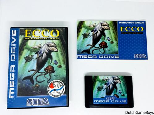 Sega Megadrive - Ecco - Les Marees Du Temps, Spelcomputers en Games, Games | Sega, Gebruikt, Verzenden