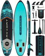 Ultra Licht Opblaasbaar XL Stand Up Sup Paddle Board 2 pers., Watersport en Boten, Suppen, Ophalen of Verzenden, Nieuw, SUP-boards