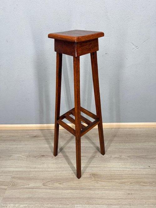 Plantentafel - Hout - Art deco plantentafel, Antiek en Kunst, Curiosa en Brocante