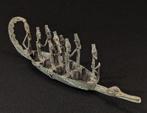 Pirogue Boat - African Bronze - sculptuur - Nommo - Dogon -