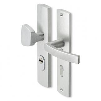 Veiligheidsbeslag met knop | AXA | Curve Plus | 72 mm, Doe-het-zelf en Verbouw, Hang- en Sluitwerk, Nieuw, Verzenden