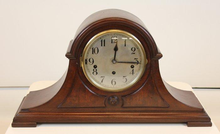 Klok - Junghans - Hout, Glas, Messing - 1930-1940, Antiek en Kunst, Antiek | Klokken