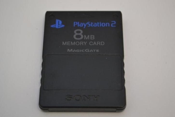 PlayStation 2 Official Memory Card 8MB BLACK, Spelcomputers en Games, Spelcomputers | Sony PlayStation Consoles | Accessoires