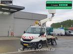 Iveco Daily 35S14 Hoogwerker 14meter werkhoogte 292 Arbeidsu, Stof, Gebruikt, Euro 6, Iveco