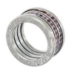 Bvlgari - Ring - B.zero 1 - 18 karaat Witgoud Toermalijn, Nieuw