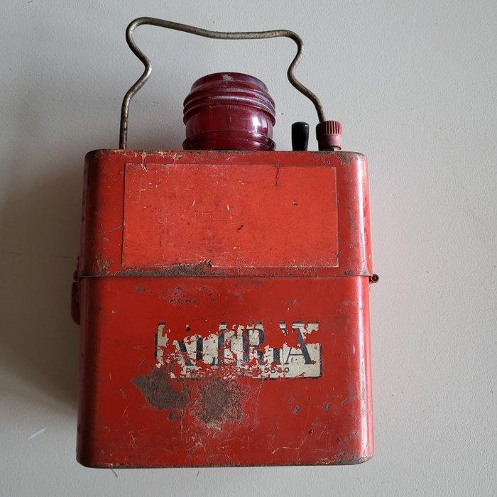 A-C Lite manufacturing - Lantaarn - 408F - Metaal, Glas,, Antiek en Kunst, Antiek | Wandborden en Tegels