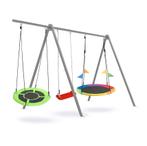 Schommel ophangstang - 100cm - gepoedercoat - grijs - uni..., Kinderen en Baby's, Speelgoed | Buiten | Speeltoestellen, Ophalen of Verzenden