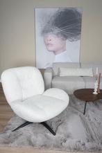 Relax Fauteuil | Velvet | Bouclé | 360 graden Draaibaar, Huis en Inrichting, Fauteuils, Verzenden, Nieuw, Stof, Modern