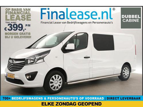 Opel Vivaro 1.6 CDTI L2H1 MARGE DC 6 Pers LED Nav PDC €399pm, Auto's, Bestelauto's, Lease, Handgeschakeld, Diesel, Opel, Wit, Verzenden