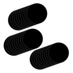 Set van 30 plastic schijfjes (zwart, 3x30 mm, acrylaat, PMM, Ophalen of Verzenden, Nieuw