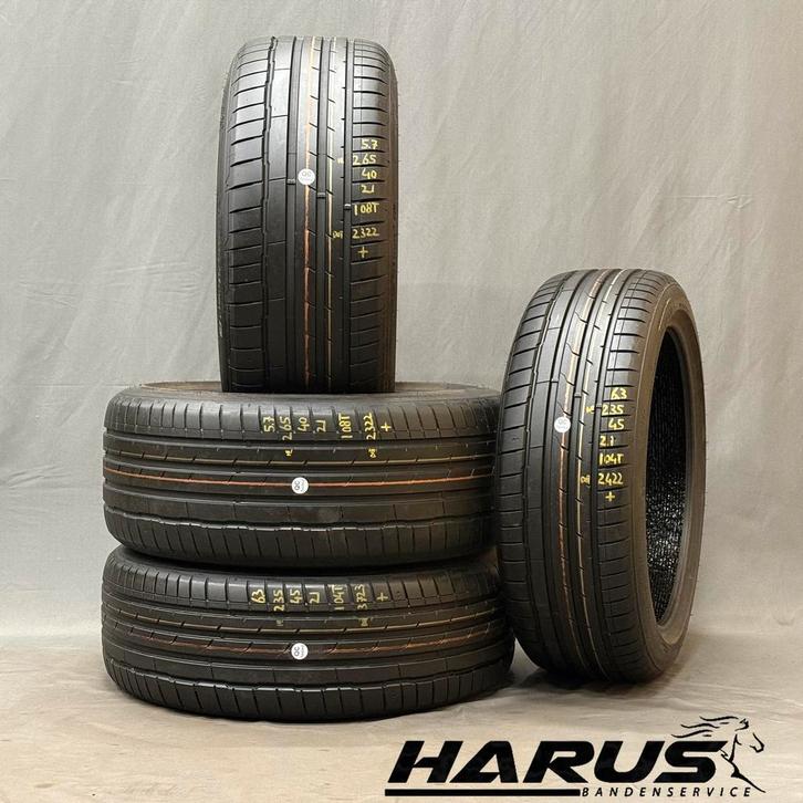 235/45/21 265/40/21 Hankook zomerbanden 6,3/5,7mm profiel 4X, Auto-onderdelen, Banden en Velgen, 21 inch, Erkend duurzaam, Zomerbanden