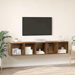 vidaXL TV-kast set 2 pcs Oud hout 37 x 37 x 142.5 cm Bewerkt, Minder dan 50 cm, Verzenden, Nieuw, Minder dan 100 cm