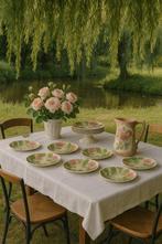 Unknown - Tafelservies voor 6 (8) - Aangepast - Keramiek,, Antiek en Kunst
