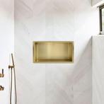 Wiesbaden Demis Inbouwnis - 30x60x10cm - Geborsteld Messing, Ophalen of Verzenden, Nieuw, Rvs