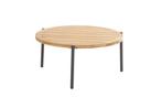 4-Seasons Yoga koffie tafel - Ø 73 cm. H 35 cm., Tuin en Terras, Verzenden, Nieuw, Rond, Hout