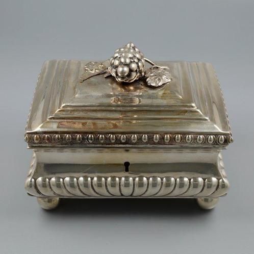 Duitsland / Oostenrijk ca. 1848 - Theedoos - Doos - .750, Antiek en Kunst, Antiek | Goud en Zilver
