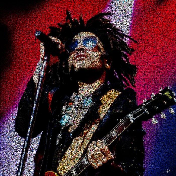 David Law - Crypto Lenny Kravitz, Antiek en Kunst, Kunst | Designobjecten