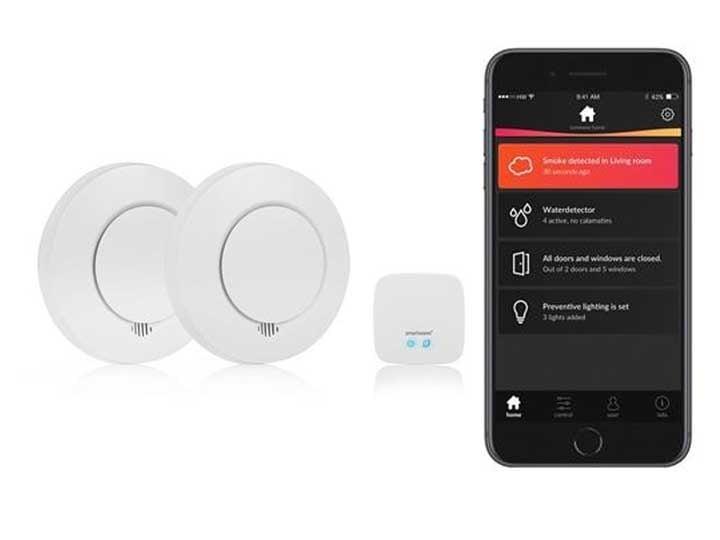 Smartwares SH8-99103  Slimme Rookmelder set SH8-90103, Huis en Inrichting, Brandblussers en Brandkasten, Verzenden