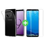 Samsung Galaxy S9 Transparant TPU Hoesje + Screen Protector, Telecommunicatie, Mobiele telefoons | Toebehoren en Onderdelen, Nieuw