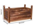 Houten Verhoogde Plantenbak – Tuinbak voor Bloemen en amp, Verzenden, Nieuw