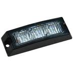 R65 Slimline LED Flitser 3 LEDs Blauw | 10-30v |, Verzenden, Nieuw