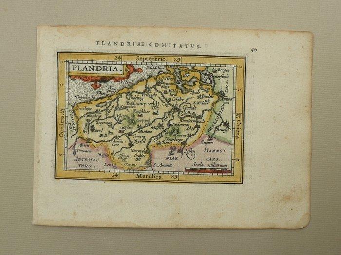 België - Vlaanderen / Zeeland; Philippe Galle - Flandria -, Boeken, Atlassen en Landkaarten