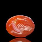 Replica van een oud Romeins voorwerp Kornalijn Intaglio