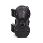 Benson Dubbele contrastekker voor buiten - IP44 - zwart -..., Ophalen of Verzenden, Nieuw