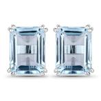 Zonder minimumprijs - Oorbellen - 14 karaat Witgoud -, Nieuw