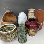 Japanse vintage keramiek- en lakvazen collectie (meerdere