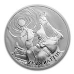 Zuid-Korea ZI:SIN 1 oz 2020 Rattus  (22.000 oplage), Verzenden, Oost-Azië, Losse munt, Zilver
