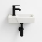 SALE - Ares 37 links - Glans marmer - Toiletfontein -  -  -, Doe-het-zelf en Verbouw, Sanitair, Ophalen of Verzenden, Nieuw