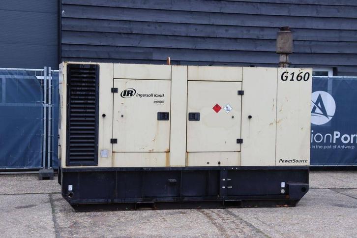 Veiling: Generator Doosan G160 Diesel 160kVA 2011, Zakelijke goederen, Machines en Bouw | Aggregaten, Ophalen
