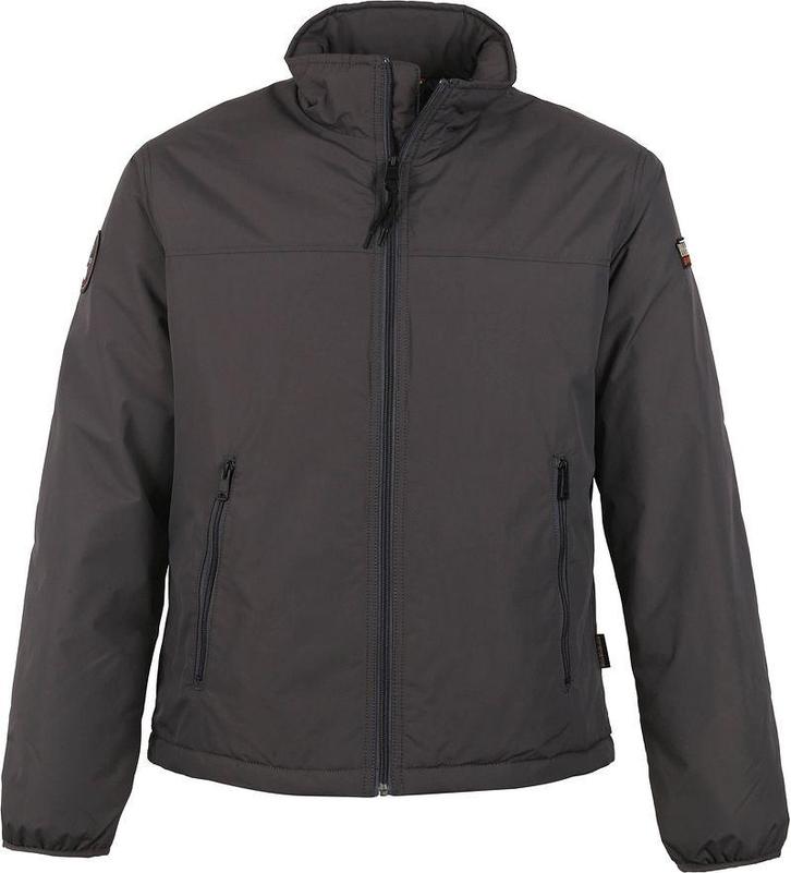 Napapijri Jas Abbel Donkergrijs maat M Heren, Kleding | Heren, Jassen | Winter, Grijs, Nieuw, Maat 48/50 (M), Verzenden