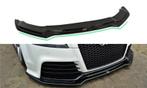 Voorspoiler V.2 Audi TT RS 8J Glanzend Zwart, Ophalen of Verzenden, Nieuw