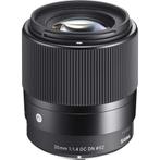 Sigma Lens 30mm F1.4 DC DN, Audio, Tv en Foto, Professionele Audio-, Tv- en Video-apparatuur, Verzenden, Nieuw