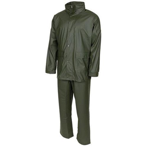 MFH Regenpak foul weather, 2-delig,  legergroen, Caravans en Kamperen, Regenkleding, Dames, Heren, Regenpak, Nieuw, Ophalen of Verzenden