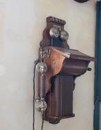Een houten wandtelefoon, Ericsson, Stockholm, ca. 1920