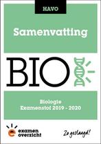 ExamenOverzicht - Samenvatting Biologie HAVO 9789492981103, Boeken, Schoolboeken, Verzenden, Zo goed als nieuw, ExamenOverzicht