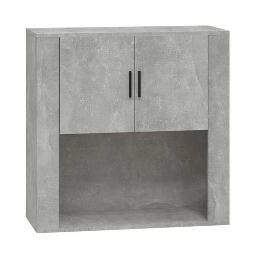 Dressoir wandkast 80cm grijs | retourdeal | 56% korting, Huis en Inrichting, Kasten | Dressoirs, 50 tot 100 cm, 25 tot 50 cm, Nieuw