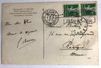 Luchtvaart - Oskar Bider – Zwitserse aviator – 3 originele, Verzamelen, Gelopen