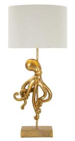 TAFELLAMP OCTOPUS GOUD CM Ø 30,5X64,5, Huis en Inrichting, Ophalen of Verzenden, Nieuw