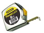 STANLEY ROLBANDMAAT POWERLOCK 5M, Verzenden, Nieuw