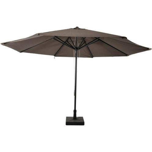 Virgo parasol taupe 4 m, Huis en Inrichting, Stoelen, Nieuw, Ophalen of Verzenden