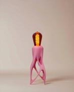 Cornu Design - Tafellamp - PLA - Roze 3D-geprinte lamp, Antiek en Kunst