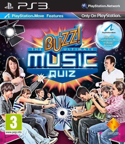 Buzz! The Ultimate Music Quiz PS3 Garantie & morgen in huis!, Spelcomputers en Games, Games | Sony PlayStation 3, Zo goed als nieuw