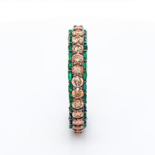 Zonder Minimumprijs - Eeuwigheidsring - 14 karaat Roségoud -, Sieraden, Tassen en Uiterlijk, Antieke sieraden