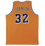NBA - Magic Johnson - Autograph - Geel maatwerk, Nieuw